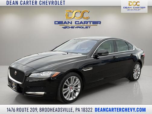 Santorini Black Metallic 2020 Jaguar XF 25t Premium AWD Automatic