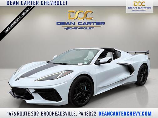 Ceramic Matrix Gray Metallic 2023 Chevrolet Corvette Stingray w/2LT