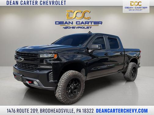 Black 2021 Chevrolet Silverado 1500 LT Trail Boss