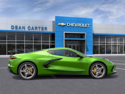 Roswell Green Metallic 2026 Chevrolet Corvette Stingray w/1LT