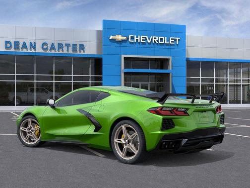 Roswell Green Metallic 2026 Chevrolet Corvette Stingray w/1LT