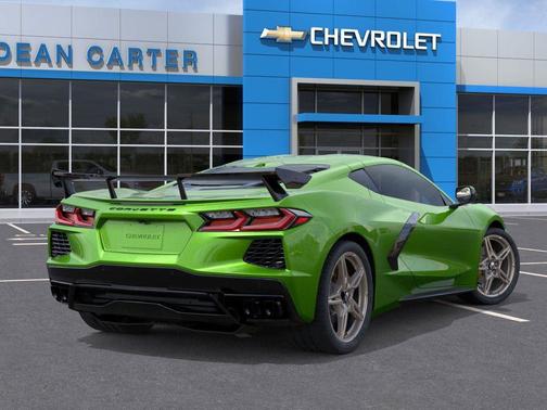 Roswell Green Metallic 2026 Chevrolet Corvette Stingray w/1LT