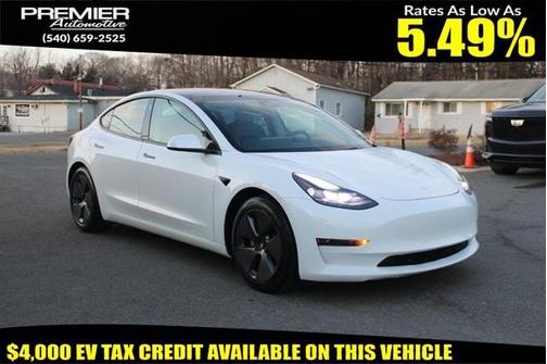 2022 Tesla Model 3 Standard Range