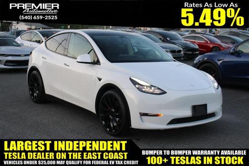 2022 Tesla Model Y Performance Dual Motor All-Wheel Drive
