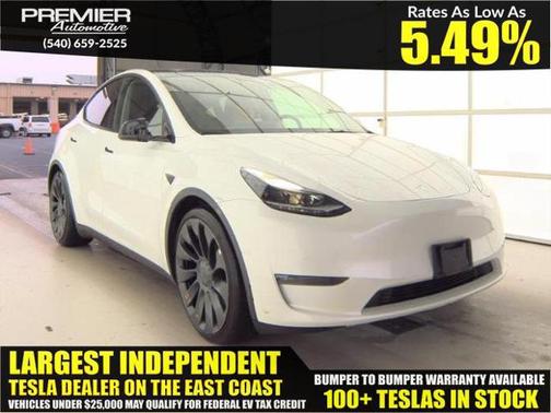 2022 Tesla Model Y Performance Dual Motor All-Wheel Drive