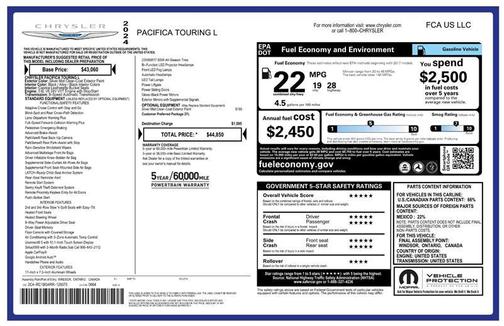 2024 Chrysler Pacifica Touring L