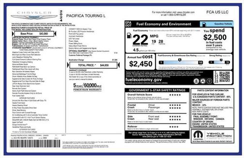 2024 Chrysler Pacifica Touring L