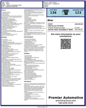 2020 Tesla Model 3 Long Range