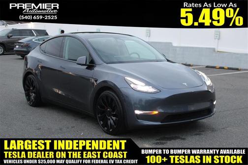 2022 Tesla Model Y Performance Dual Motor All-Wheel Drive