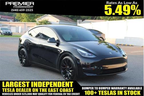 2022 Tesla Model Y Performance Dual Motor All-Wheel Drive