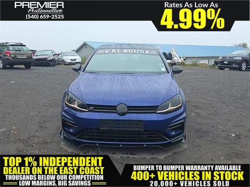 2018 Volkswagen Golf R 2.0T DSG