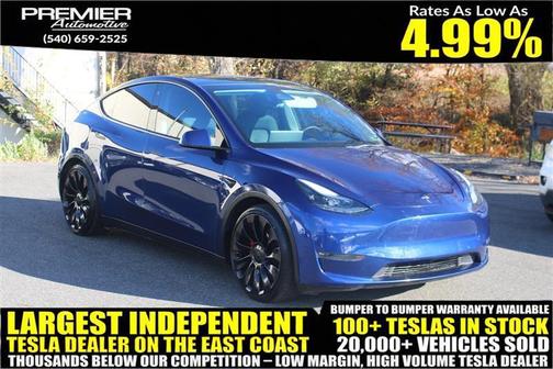 2022 Tesla Model Y Performance Dual Motor All-Wheel Drive