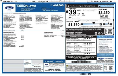 2023 Ford Escape ST-Line Select