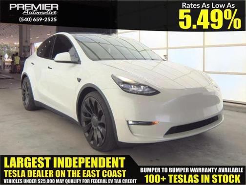 2022 Tesla Model Y Performance Dual Motor All-Wheel Drive