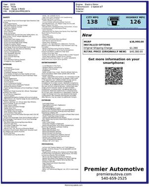 2023 Tesla Model 3 Standard Range