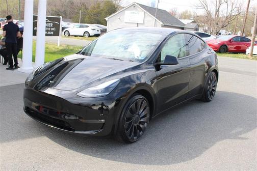 Solid Black 2023 Tesla Model Y Performance Dual Motor All-Wheel Drive