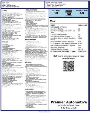 2024 Nissan Sentra SV