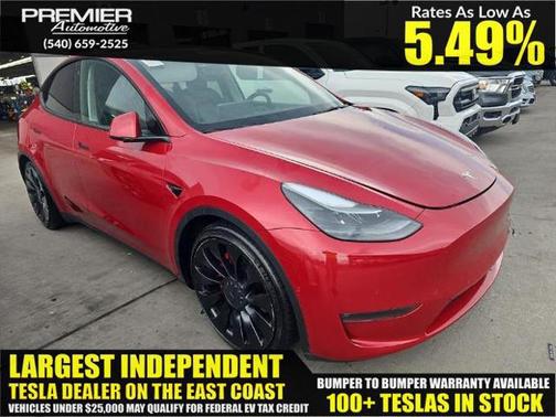 2022 Tesla Model Y Performance Dual Motor All-Wheel Drive