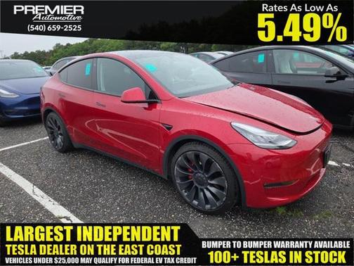 2021 Tesla Model Y Performance Dual Motor All-Wheel Drive