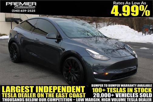 2022 Tesla Model Y Performance Dual Motor All-Wheel Drive