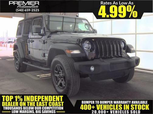 2020 Jeep Wrangler Unlimited Sport