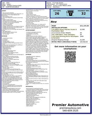 2024 Subaru Outback Premium