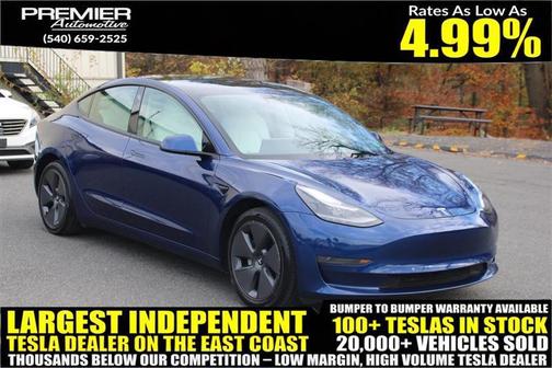 2021 Tesla Model 3 Standard Range Plus
