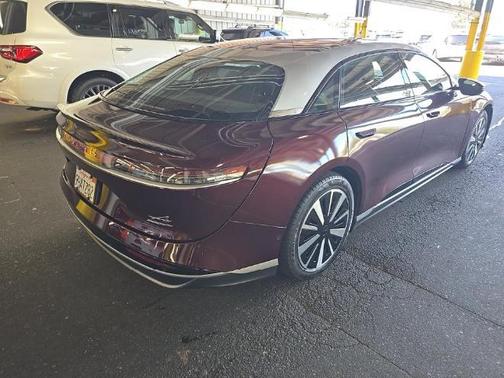 Zenith Red Metallic 2023 Lucid Air Touring