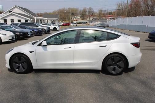 Pearl White Multi-Coat 2021 Tesla Model 3 Long Range
