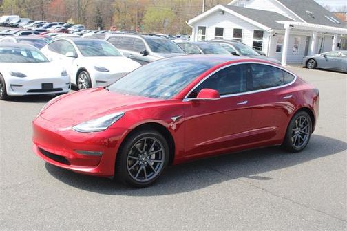 Red Multi-Coat 2018 Tesla Model 3 Long Range