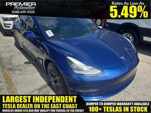 2021 Tesla Model 3 Standard Range Plus