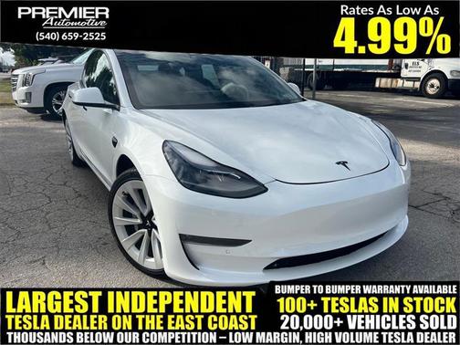 2022 Tesla Model 3 Standard Range