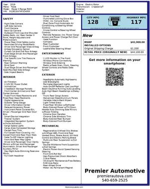 2019 Tesla Model 3 Standard Range Plus