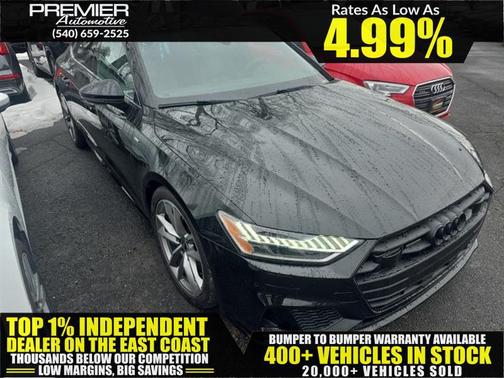 Mythos Black Metallic 2021 Audi A7 55 Premium Plus