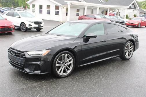 Mythos Black Metallic 2021 Audi A7 55 Premium Plus