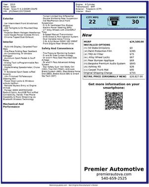 2013 Scion FR-S Base