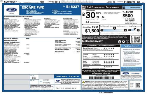 2023 Ford Escape ST-Line