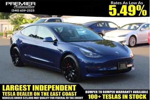 2022 Tesla Model 3 Performance