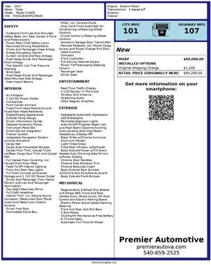 2017 Tesla Model S P100D