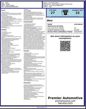 2021 Honda CR-V AWD EX