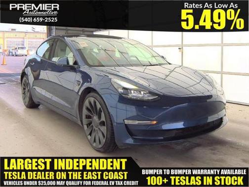 2022 Tesla Model 3 Performance