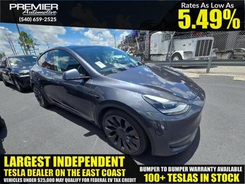 2021 Tesla Model Y Performance Dual Motor All-Wheel Drive