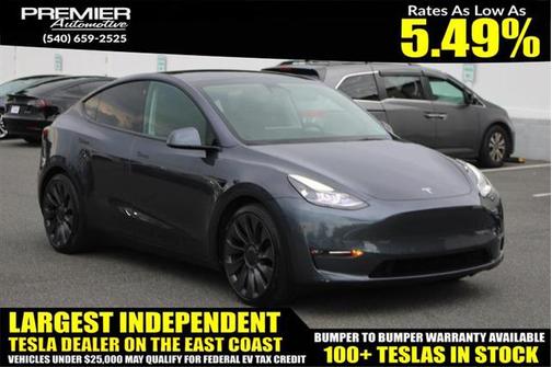 2021 Tesla Model Y Performance Dual Motor All-Wheel Drive