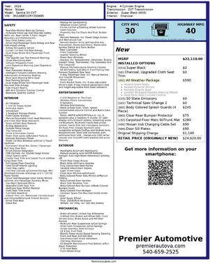 2024 Nissan Sentra SV