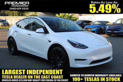 2022 Tesla Model Y Performance Dual Motor All-Wheel Drive