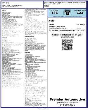 2020 Tesla Model 3 Performance