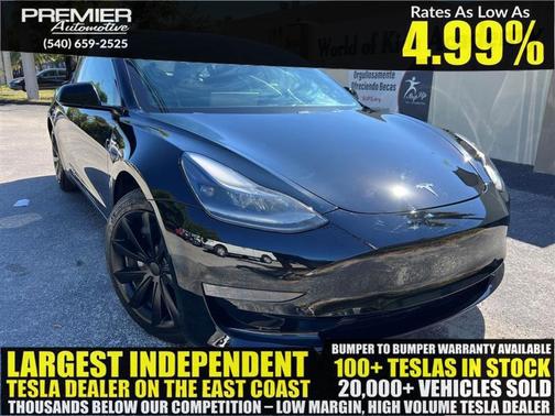 2021 Tesla Model 3 Standard Range Plus