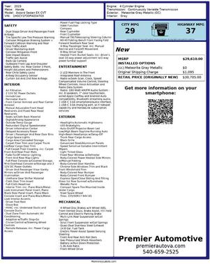 2023 Honda Accord EX