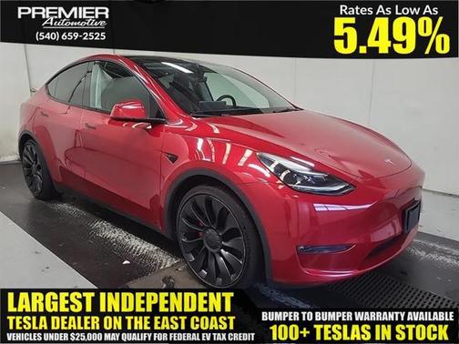 2022 Tesla Model Y Performance Dual Motor All-Wheel Drive