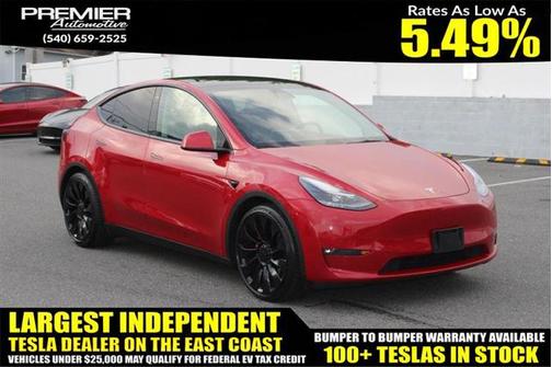 2022 Tesla Model Y Performance Dual Motor All-Wheel Drive